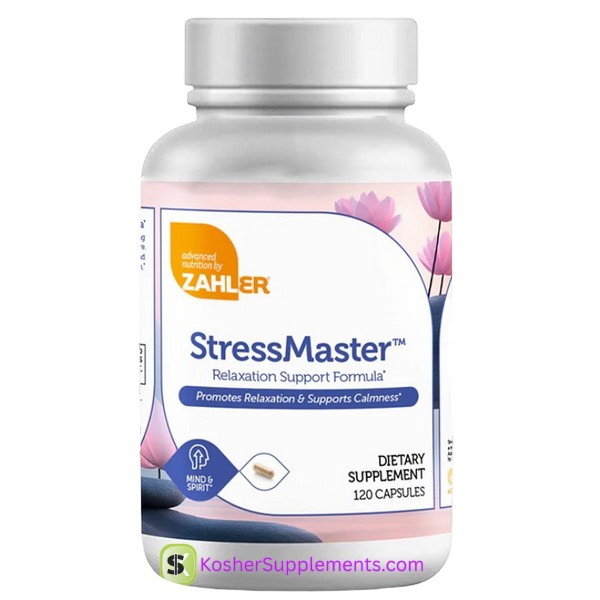 Zahler StressMaster 120 Capsules relaxation support supplement